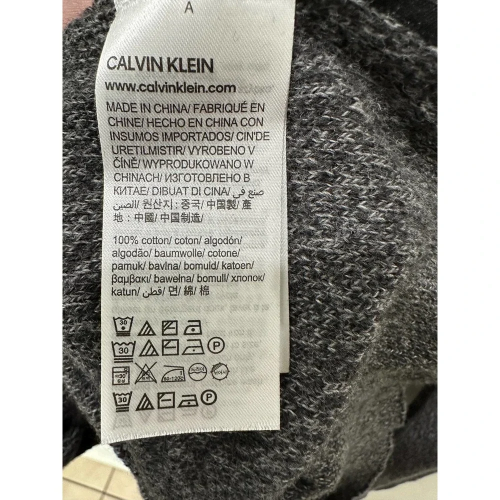 Men Calvin Klein Cotron‎ Sweater Size XL